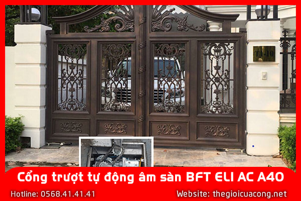 Motor cổng tự động âm sàn BFT ELI AC A40