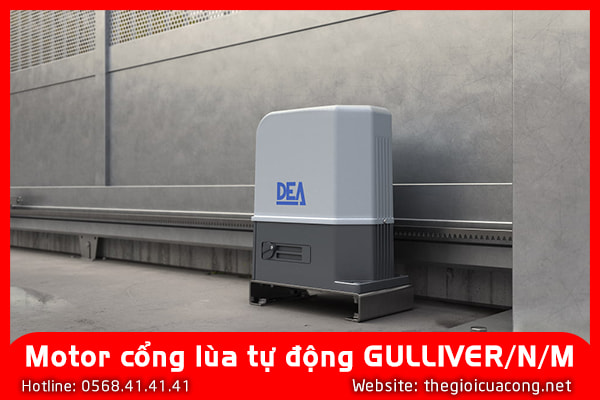 MOTOR CỔNG LÙA TỰ ĐỘNG GULLIVER/N/M - 220V - 2500KG