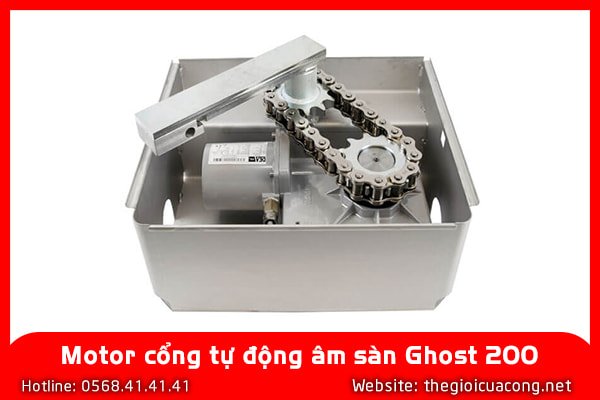 Motor cổng tự động âm sàn Ghost 200