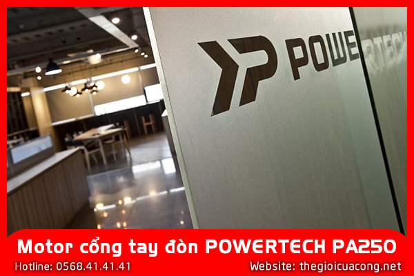 Motor cổng tay đòn Powertech PA250