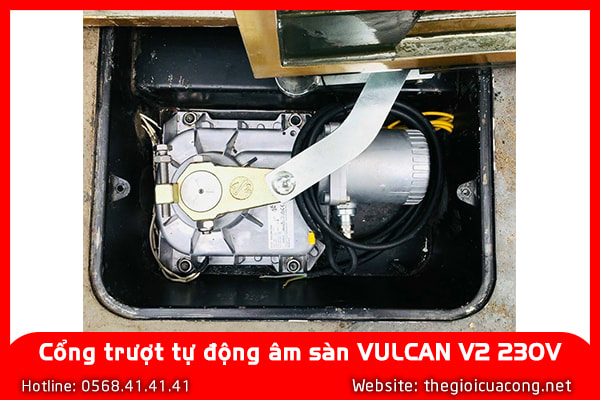 Motor cổng tự động âm sàn VULCAN V2 230V