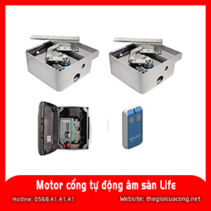 Motor cổng tự động âm sàn Life