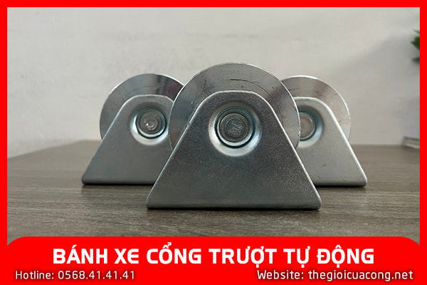 Bánh xe cổng trượt ray V