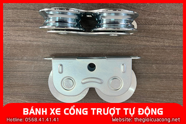 Bánh xe đôi cổng trượt ray U