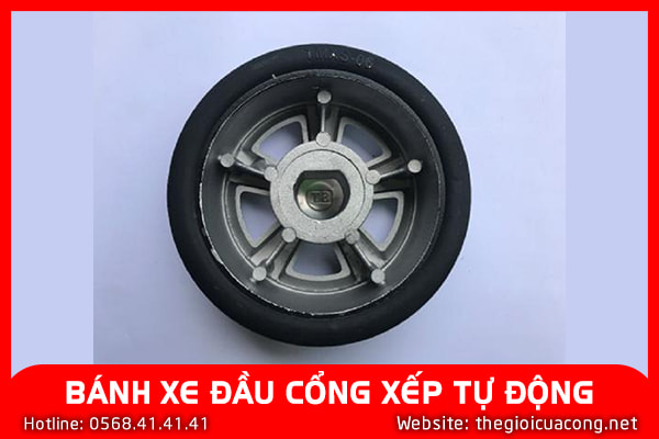 BÁNH XE ĐẦU CỔNG XẾP TỰ ĐỘNG