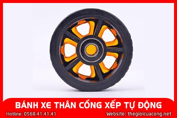 BÁNH XE THÂN CỔNG XẾP TỰ ĐỘNG