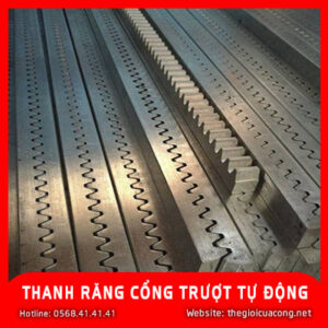 thanh răng cổng trượt