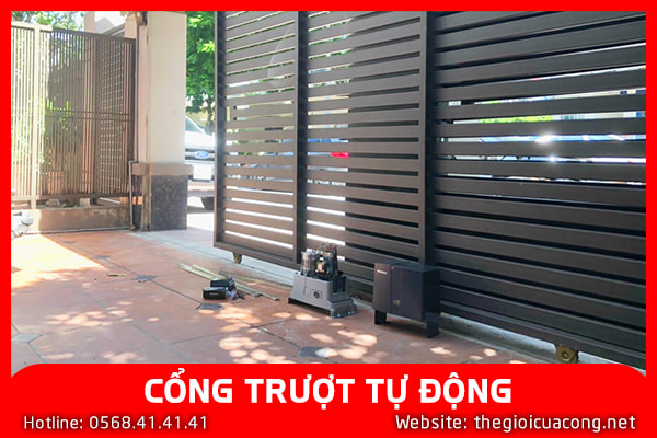 CỔNG TRƯỢT TỰ ĐỘNG