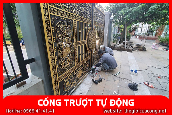 CỔNG TRƯỢT TỰ ĐỘNG