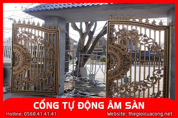 CỔNG TỰ ĐỘNG ÂM SÀN