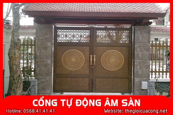 CỔNG TỰ ĐỘNG ÂM SÀN