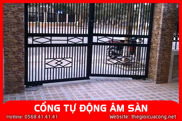 CỔNG TỰ ĐỘNG ÂM SÀN