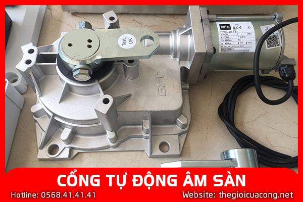 CỔNG TỰ ĐỘNG ÂM SÀN