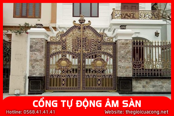 CỔNG TỰ ĐỘNG ÂM SÀN