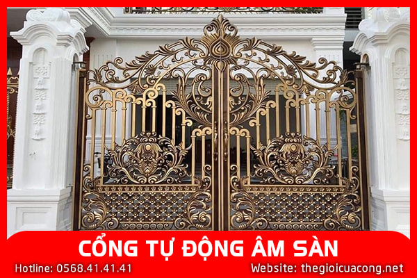 CỔNG TỰ ĐỘNG ÂM SÀN