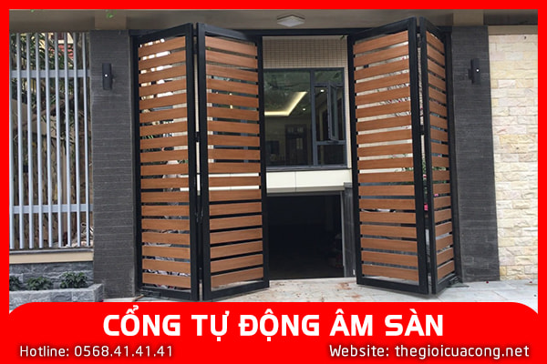 CỔNG TỰ ĐỘNG ÂM SÀN