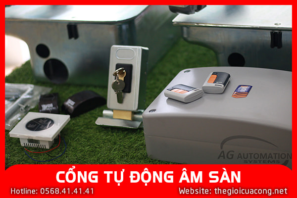 CỔNG TỰ ĐỘNG ÂM SÀN