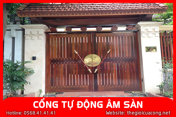 CỔNG TỰ ĐỘNG ÂM SÀN