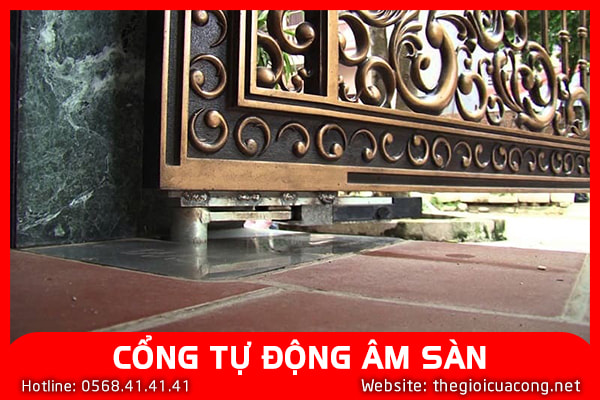 CỔNG TỰ ĐỘNG ÂM SÀN