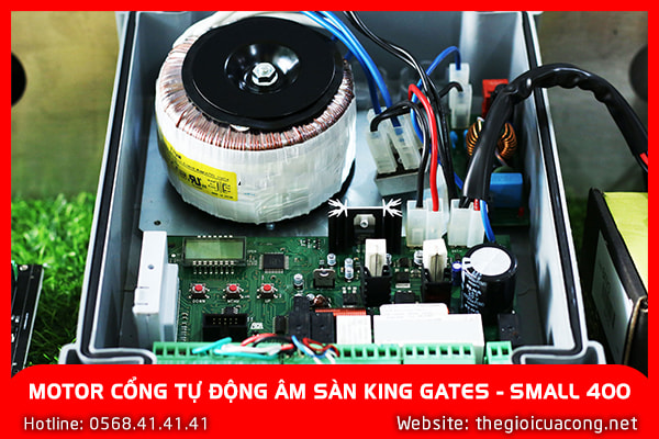 MOTOR CỔNG TỰ ĐỘNG ÂM SÀN KING GATES - SMALL 400