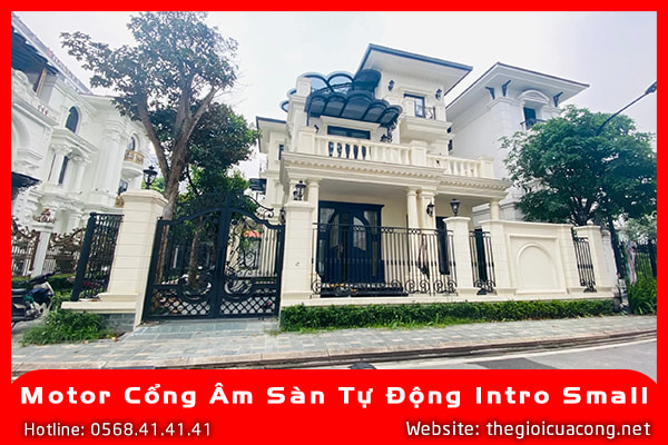 Motor Cổng Âm Sàn Tự Động Intro Small